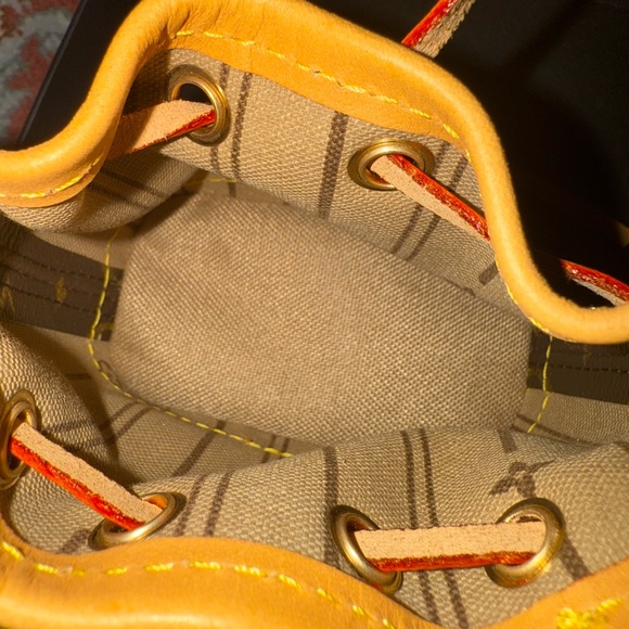 New upcycled Louis Vuitton  Mini Bucket Bag - Picture 6 of 6